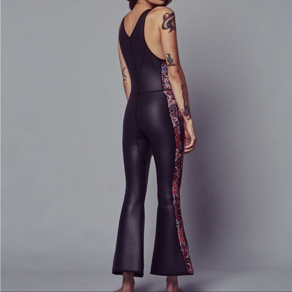 Free People Black Floral One Piece Swimsuit - Picture 4 of 14